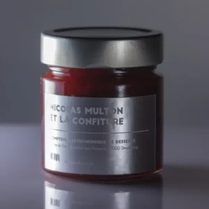 Confiture fraise et fleur de sureau