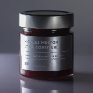 Confiture cerise et fleur d'acacia